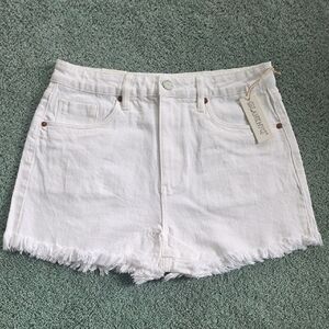 BlankNYC Women's White Shorts, The Reeve, NWT, Size 29
